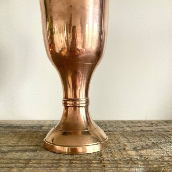 Brass vase - Picture 3 of 5